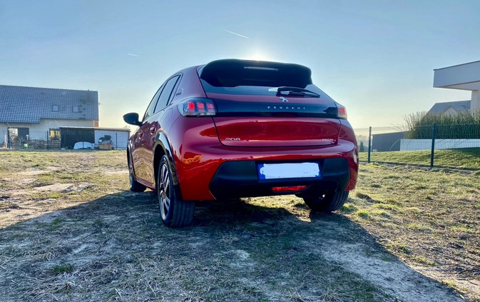 Peugeot 208 cena 69900 przebieg: 11100, rok produkcji 2020 z Krotoszyn małe 137